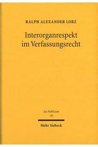 Interorganrespekt im Verfassungsrecht