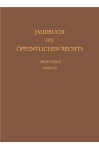 Jahrbuch des offentlichen Rechts der Gegenwart. Neue Folge
