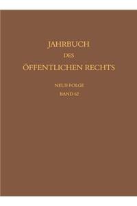 Jahrbuch Des Offentlichen Rechts Der Gegenwart. Neue Folge