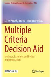 Multiple Criteria Decision Aid