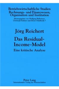 Das Residual-Income-Model