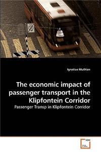 economic impact of passenger transport in the Klipfontein Corridor