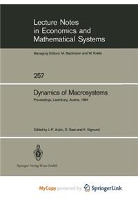 Dynamics of Macrosystems