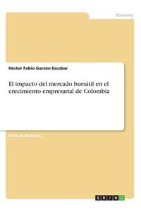 impacto del mercado bursátil en el crecimiento empresarial de Colombia