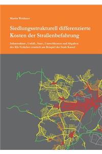 Siedlungsstrukturell differenzierte Kosten der Straßenbefahrung