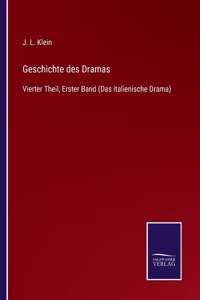 Geschichte des Dramas