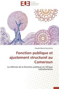 Fonction publique et ajustement structurel au cameroun