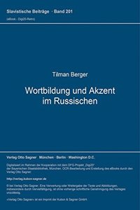 Wortbildung Und Akzent Im Russischen