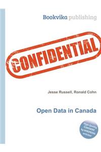 Open Data in Canada