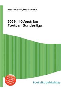 2009 10 Austrian Football Bundesliga