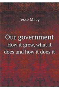 Our Government How It Grew, What It Does and How It Does It
