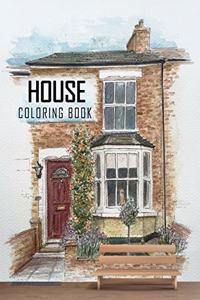 House Coloring Book
