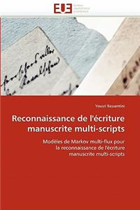 Reconnaissance de l''écriture Manuscrite Multi-Scripts