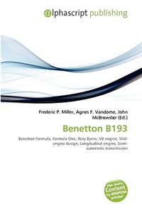Benetton B193