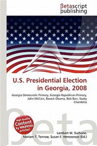 U.S. Presidential Election in Georgia, 2008