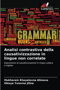 Analisi contrastiva della causativizzazione in lingue non correlate
