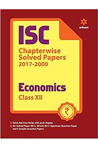 Isc Economics Chapterwise Solved Papers  Class 12th