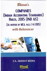 Companies (Indian Accounting Standards) Rules, 2015 (IND AS) with Referancer