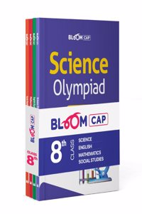 Bloom CAP Mathematics Olympiad, Science Olympiad, Social Studies Olympiad Class 8 (EditionI)