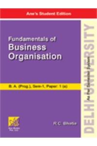 Fundamentals of Business Organisation