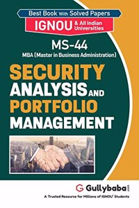 MS-44 Security Analysis and Portfolio Management