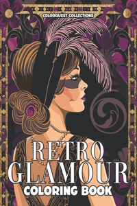 Retro Glamour Coloring Book