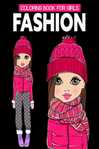 Fashion Coloring Book For Girls