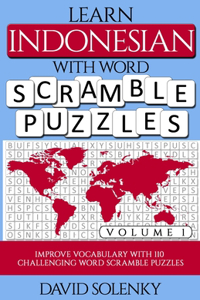 Learn Indonesian with Word Scramble Puzzles Volume 1