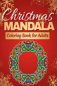 Christmas Mandala Coloring Book for Adults
