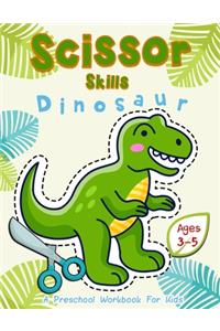 Scissor Skills Dinosaur