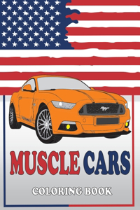 Muscle Cars Coloring Book