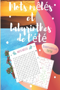 mots mêlés et labyrinthes de l'été