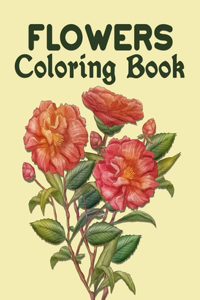 Flowers Coloring Book