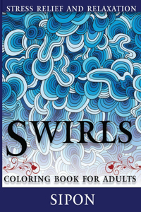 Swirls Coloring Book For Adults