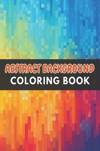 Abstract Background Coloring Book for Adults