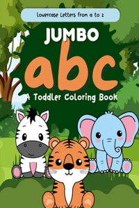 Jumbo abc Coloring Book for Toddlers
