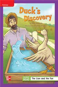 Reading Wonders Leveled Reader Duck's Discovery: Ell Unit 1 Week 1 Grade 3