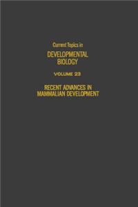 Current Topics Developmental Biology V23
