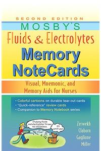 Mosby's Fluids & Electrolytes Memory NoteCards