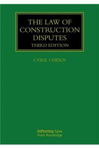 Law of Construction Disputes