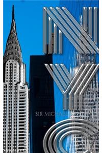 Iconic Chrysler Building New York City Sir Michael Huhn Artist Drawing Journal