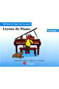 Piano Lessons Book 1 - French Edition