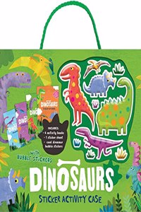 Dinosaur Activity Case with Bubble Stickers