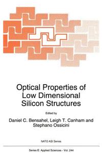 Optical Properties of Low Dimensional Silicon Structures