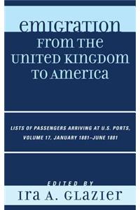 Emigration from the United Kingdom to America