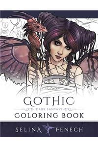 Gothic - Dark Fantasy Coloring Book