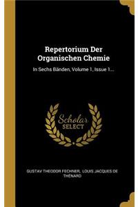 Repertorium Der Organischen Chemie