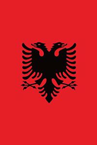 Albania Flag Notebook - Albanian Flag Book - Albania Travel Journal