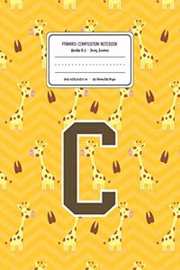 Primary Composition Notebook Grades K-2 Story Journal C
