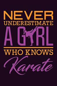 Never Underestimate A Girl Who Knows Karate